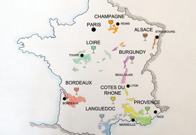 francia mappa vini WineSurf