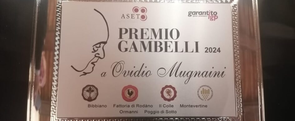 La 12° edizione del Premio Gambelli a Ovidio Mugnaini