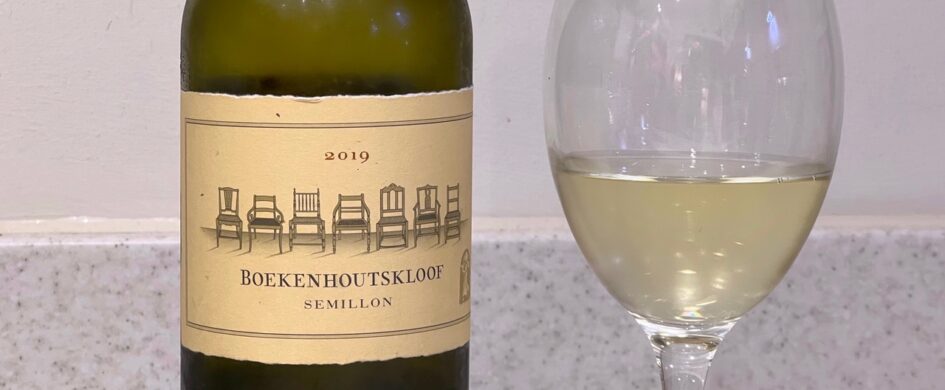 Boekenhoutskloof Semillon 2019, Franschhoek Wine of Origin, Sudafrica