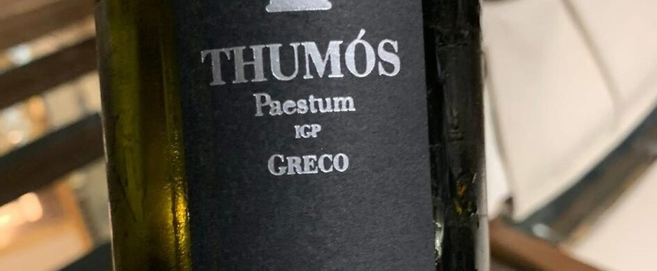 VINerdì Igp: Thumos 2024 Paestum igt, Cobellis