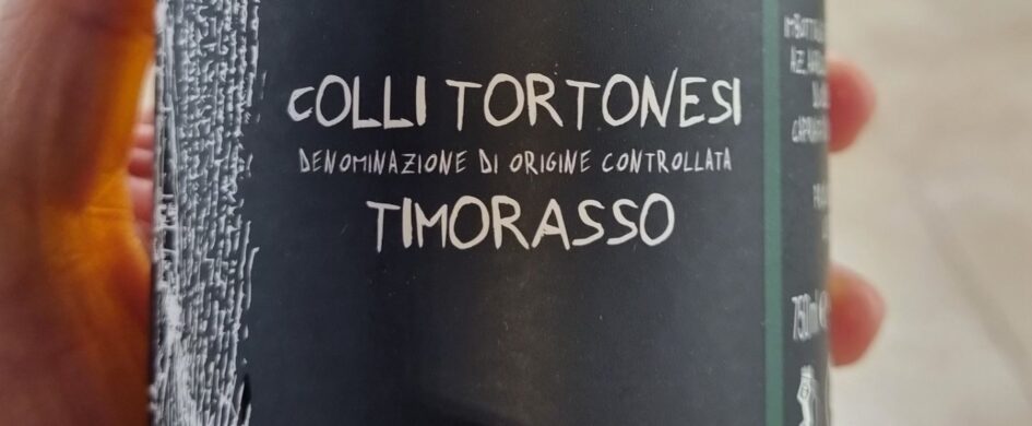InvecchiatIGP: Colli Tortonesi DOC Timorasso Derthona 2016, Cascina Gentile