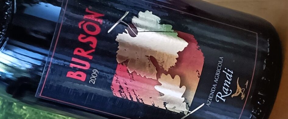 InveccgiatIGP: Ravenna Rosso Igt “Bursôn” Etichetta Nera 2009, Randi