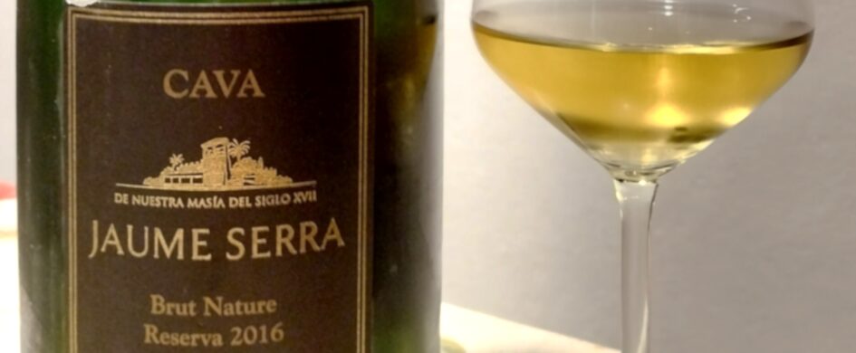 VINerdì IGP: Cava Brut Nature Reserva 2016, Jaume Serra (in magnum)