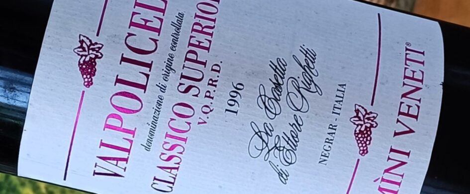 Valpolicella Classico Superiore La Casetta di Ettore Righetti 1996, Domìni Veneti