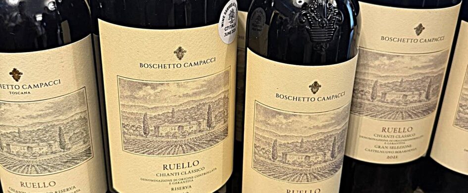 La verticale di Ruello, il Chianti Classico di Boscheto Campacci