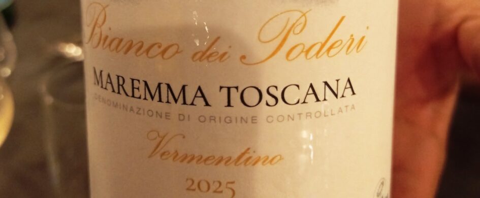 MenoDodiciIGP: Maremma Toscana Vermentino DOC Bianco dei Poderi 2025, Poderi di Ghiaccioforte