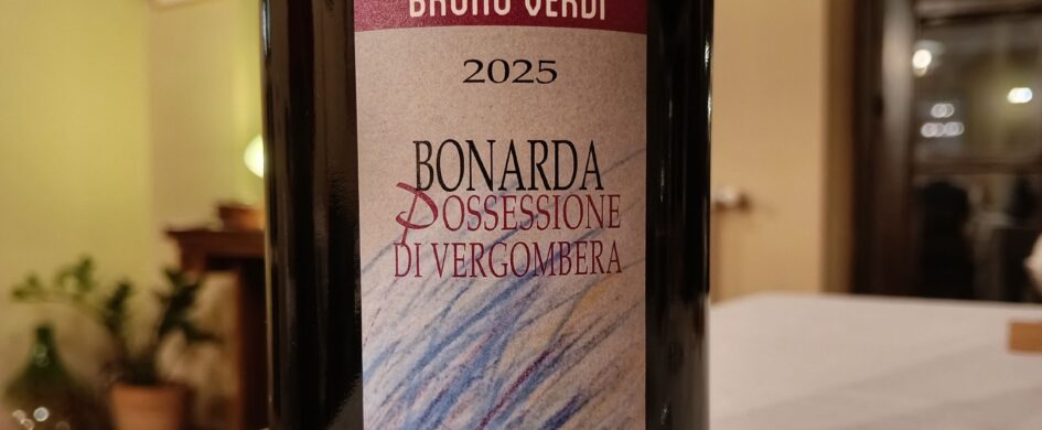 MenoDodiciIGP: Bonarda dell’Oltrepò Pavese DOC Possessione di Vergombera 2025, Bruno Verdi